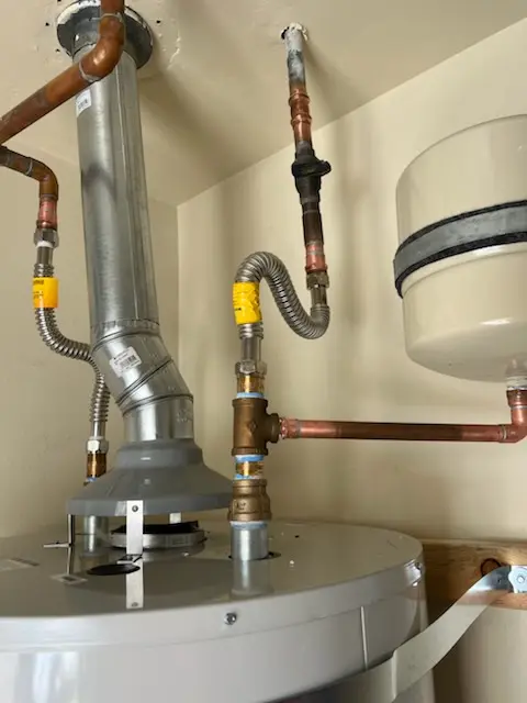 Water heater installation and plumbing repair in Ledyard Center