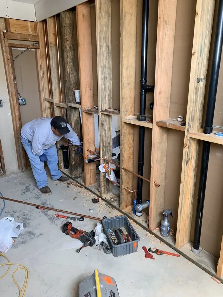 Commercial rough-in plumbing for Trenchless Sewer Repair in Ledyard Center